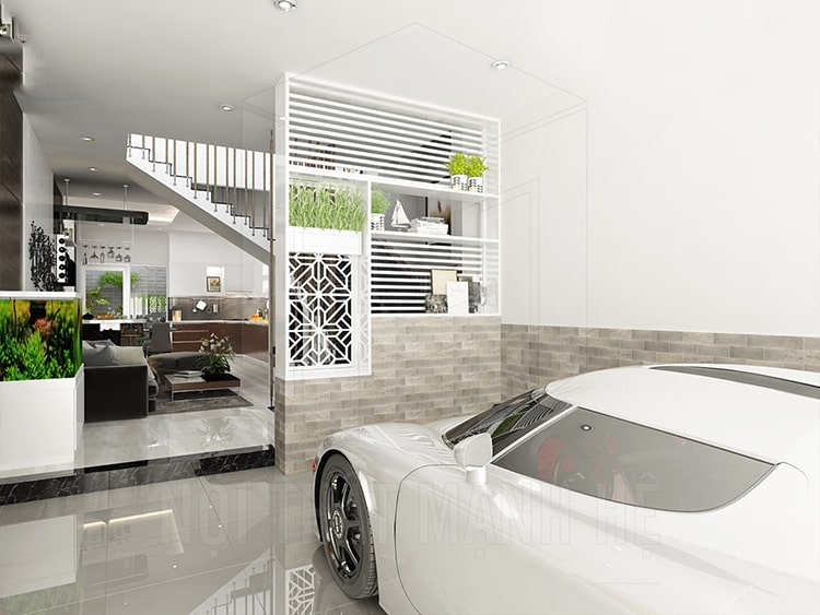 Những nguyên tắc thiết gara xe cho nhà phố chuẩn phong thủy