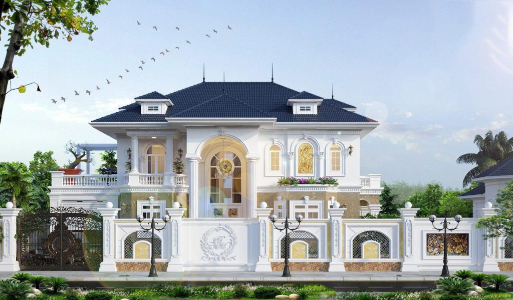 Những thiết kế cổng rào biệt thự đẹp tinh tế, ấn tượng