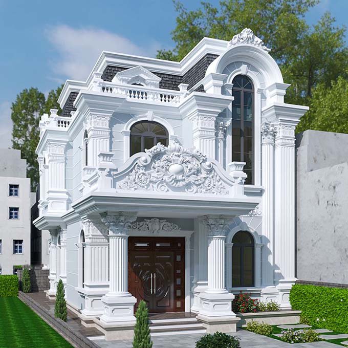 5 MẪU BIỆT THỰ HIỆN ĐẠI 2 TẦNG HIỆN ĐẠI 100M2 THU HÚT KHÁCH