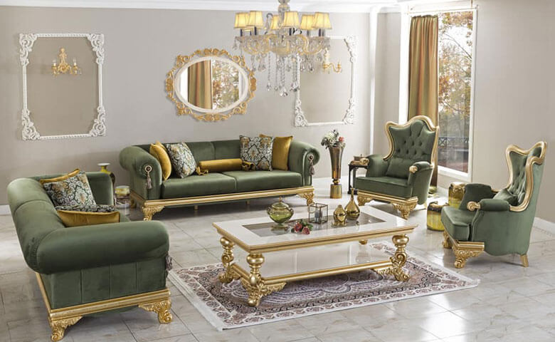 PHÒNG KHÁCH TÂN CỔ ĐIỂN ĐẸP – ĐẲNG CẤP