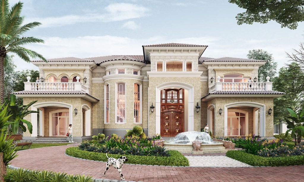 Biệt thự cổ Pháp