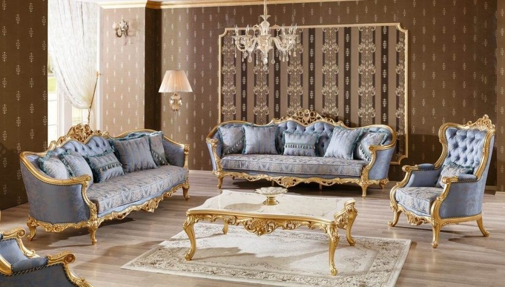 Phòng khách Tân Cổ Điển