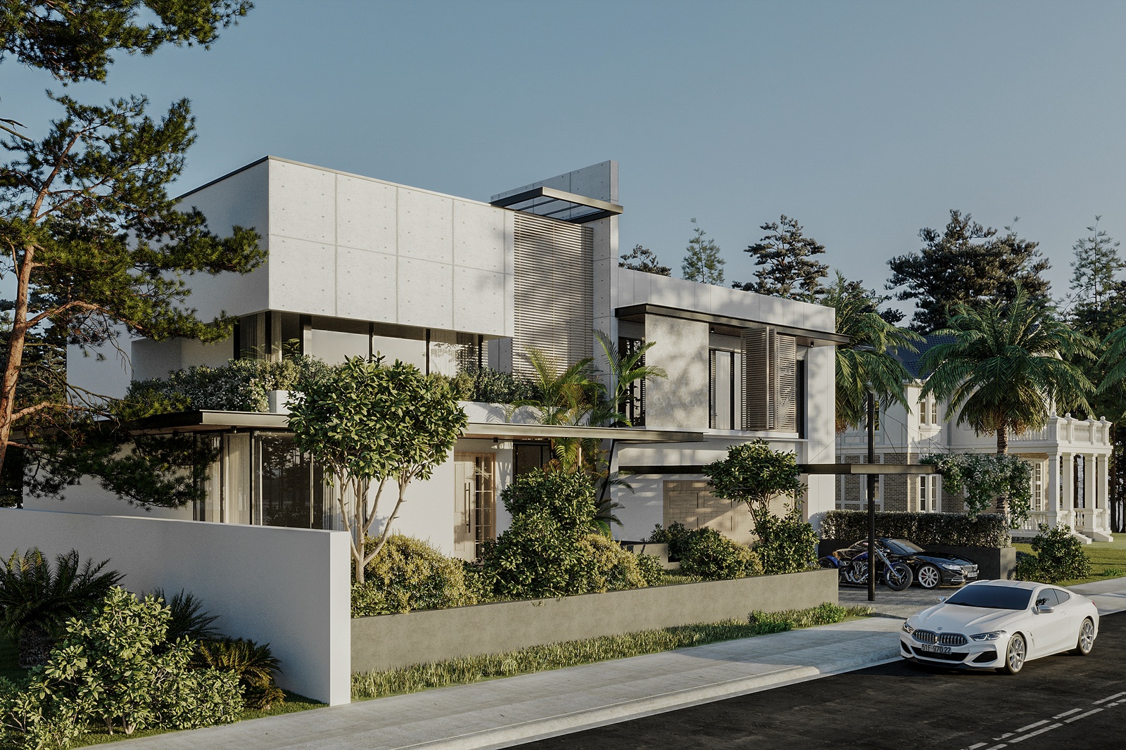 20+ Mẫu biệt thự hiện đại đẹp, sang trọng xu hướng 2023