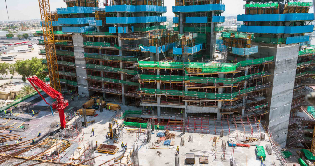 thi công cao ốc văn phòng trung tâm thành phố