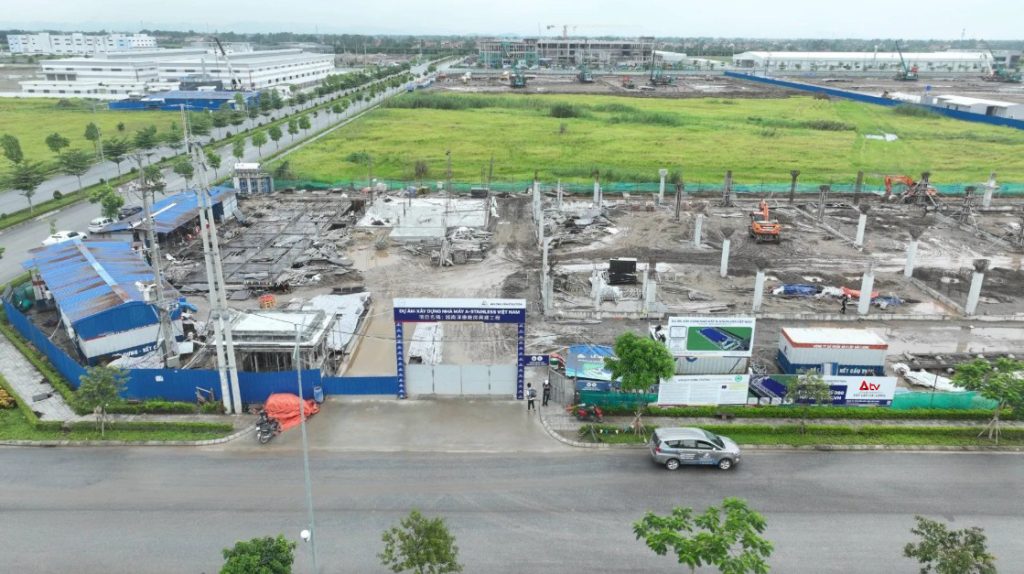 dự án nhà máy công nghiệp