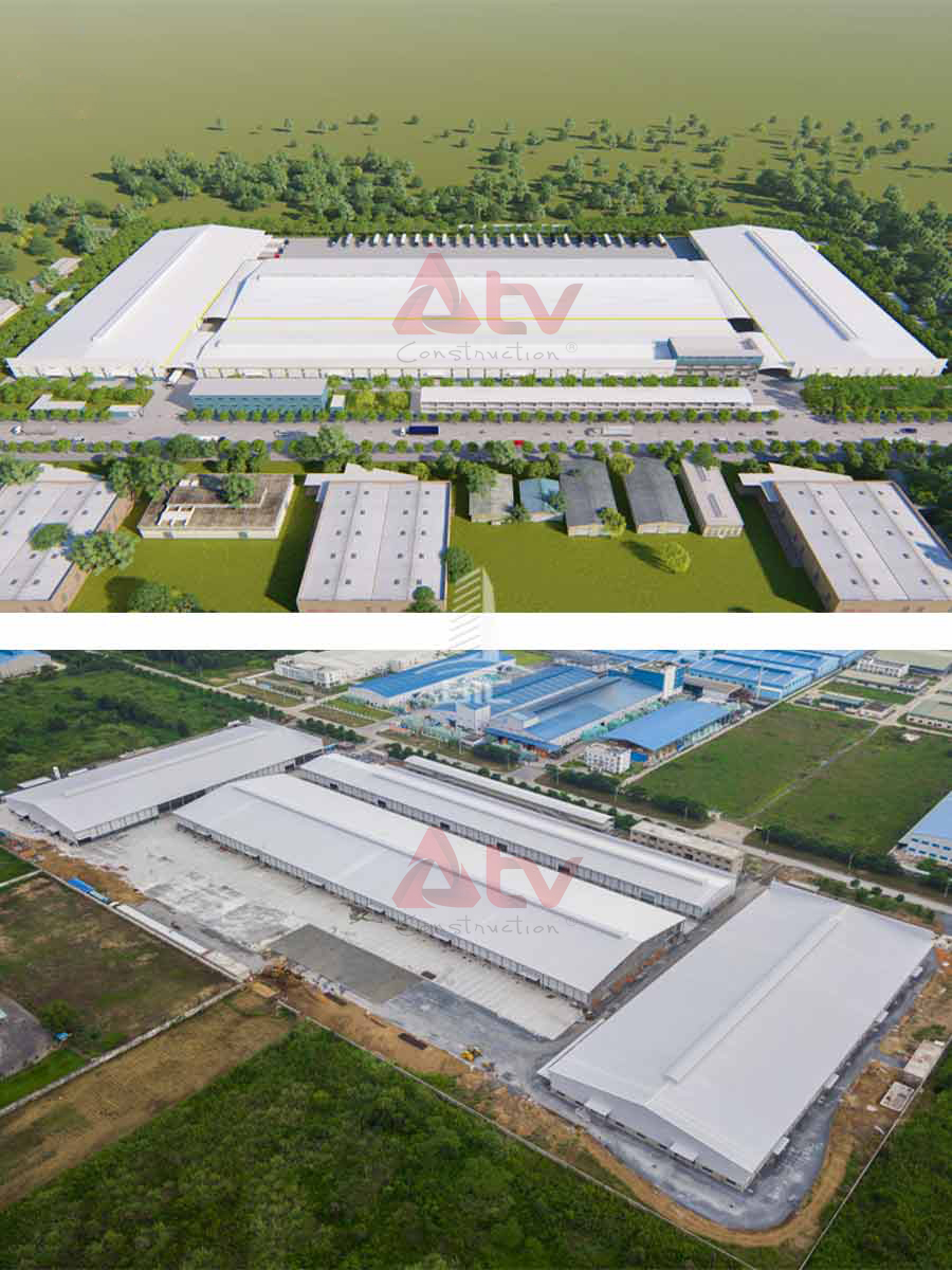 nhà thầu thiết kế thi công nhà xưởng