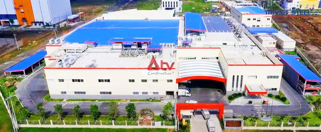 nhà xưởng sản xuất thực phẩm đông lạnh