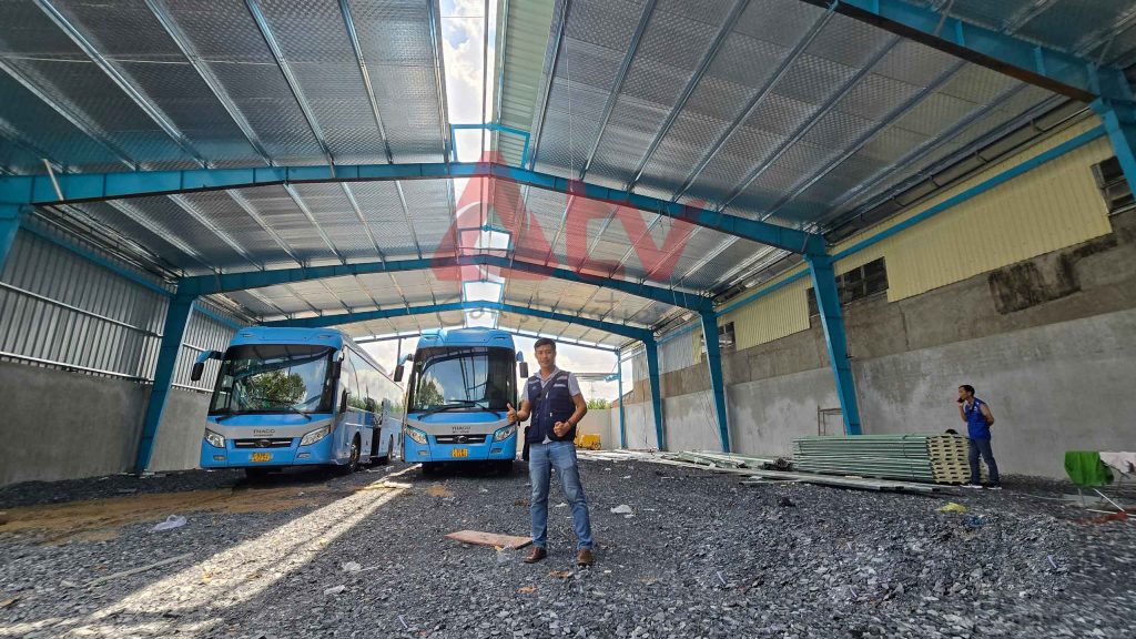 atv thi công nhà xưởng kết cấu thép