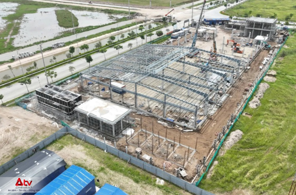 Ảnh thi công công trình thực tế tại ATV Construction