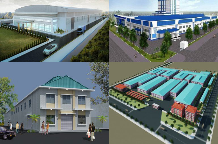 yếu tố diện tích nhà xưởng