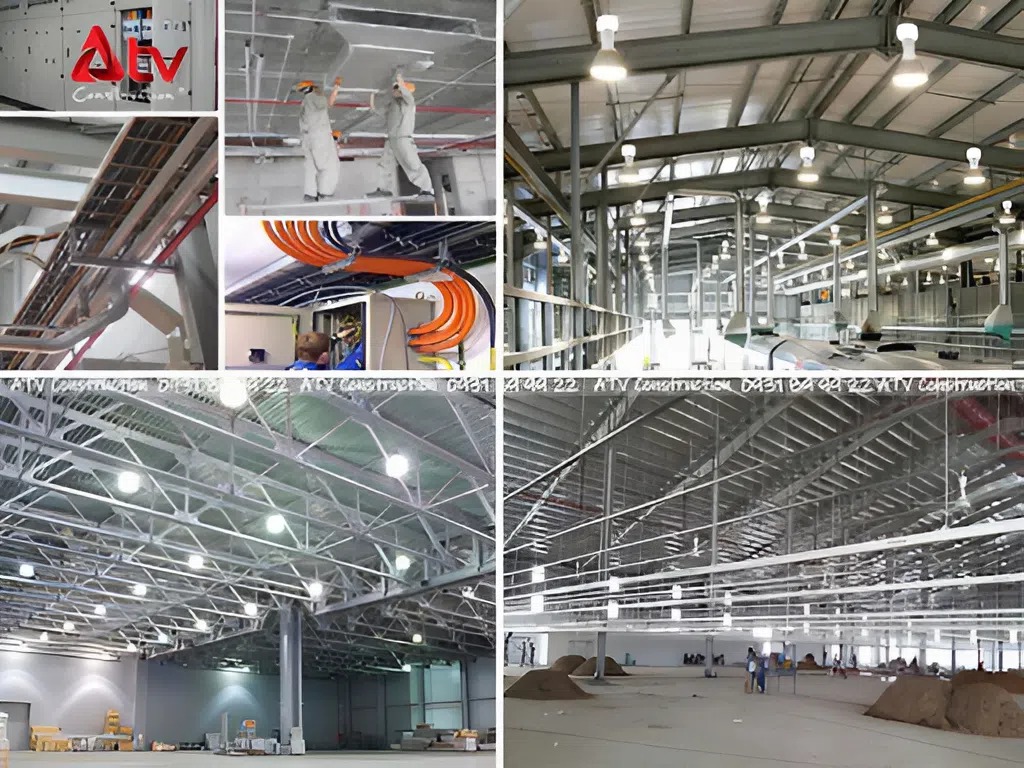 cách tính giá thành hạng mục điện nươc nhà xưởng