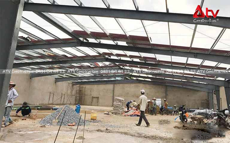 chi phí xây dựng nhà kho