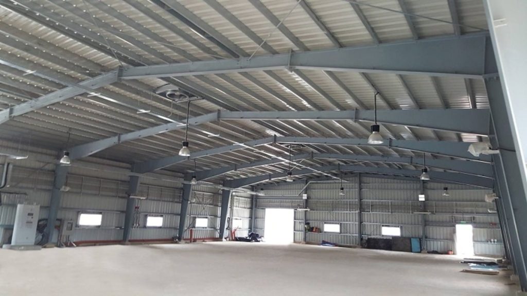 chi phí xây dựng nhà xưởng 5000m2