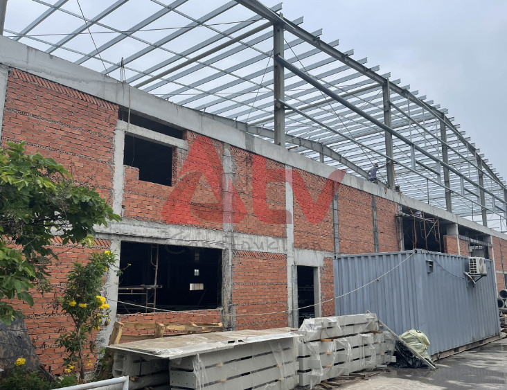 chi phí xây dựng nhà xưởng 500m2