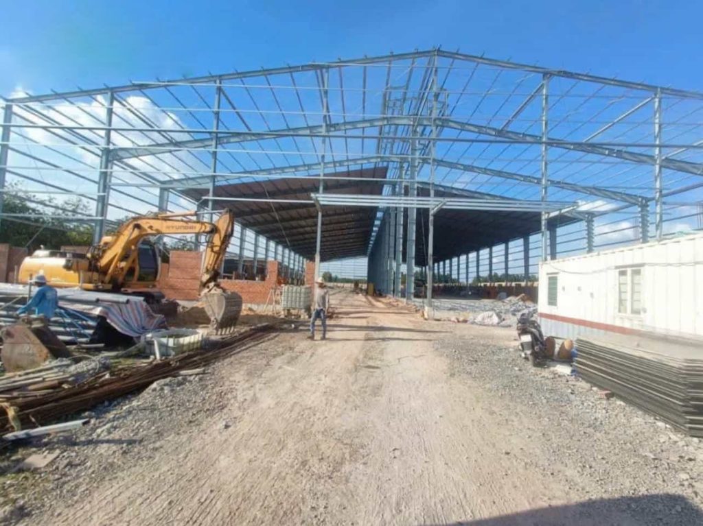 Chi phí xây dựng nhà xưởng 200m2 giá bao nhiêu