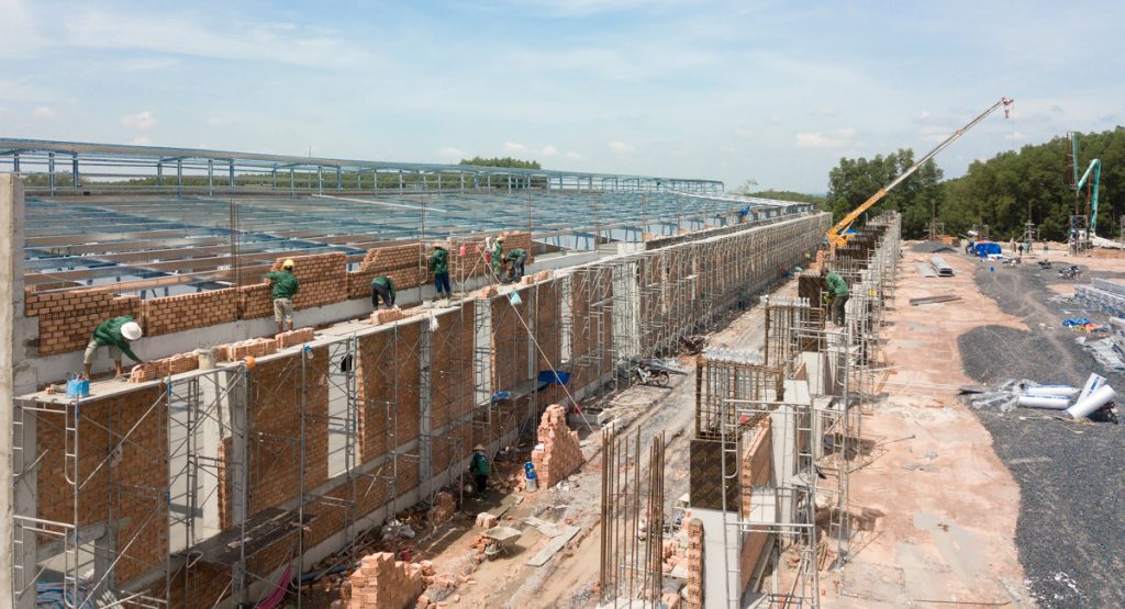 chi phí xay dựng nhà xưởng công nghiệp 5000m2
