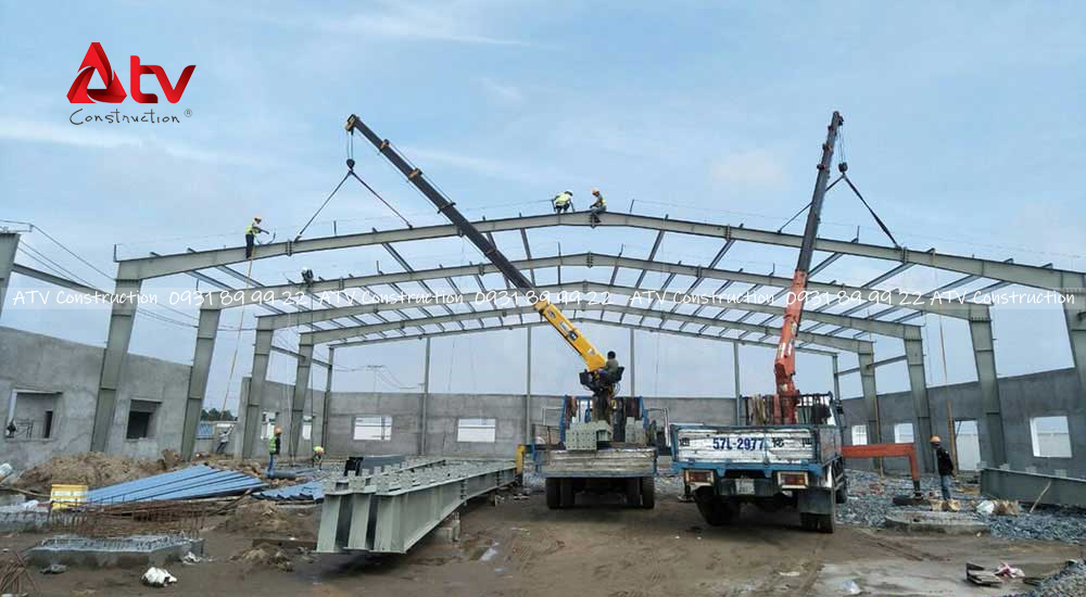 giá nhân công lắp dựng nhà xưởng