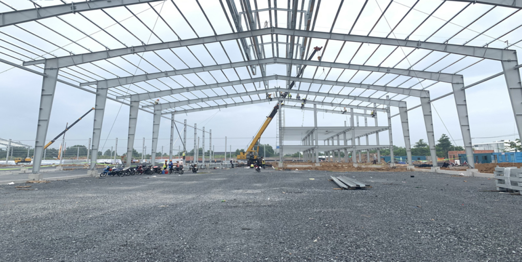 giá xây dựng nhà xưởng mới nhất 2025