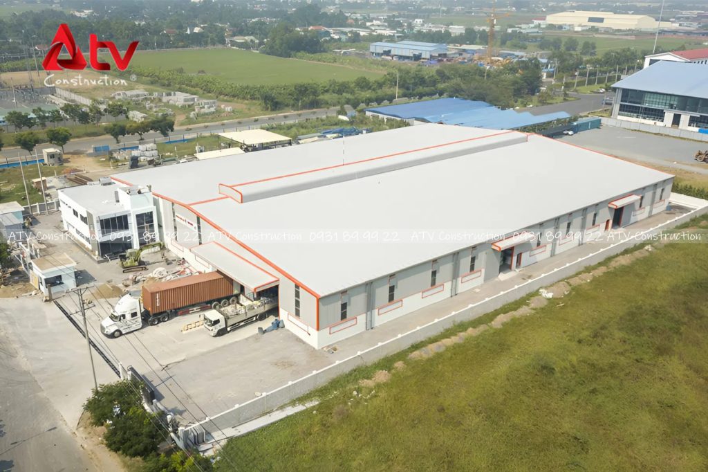 hạch toán chi phí xây dựng nhà xưởng