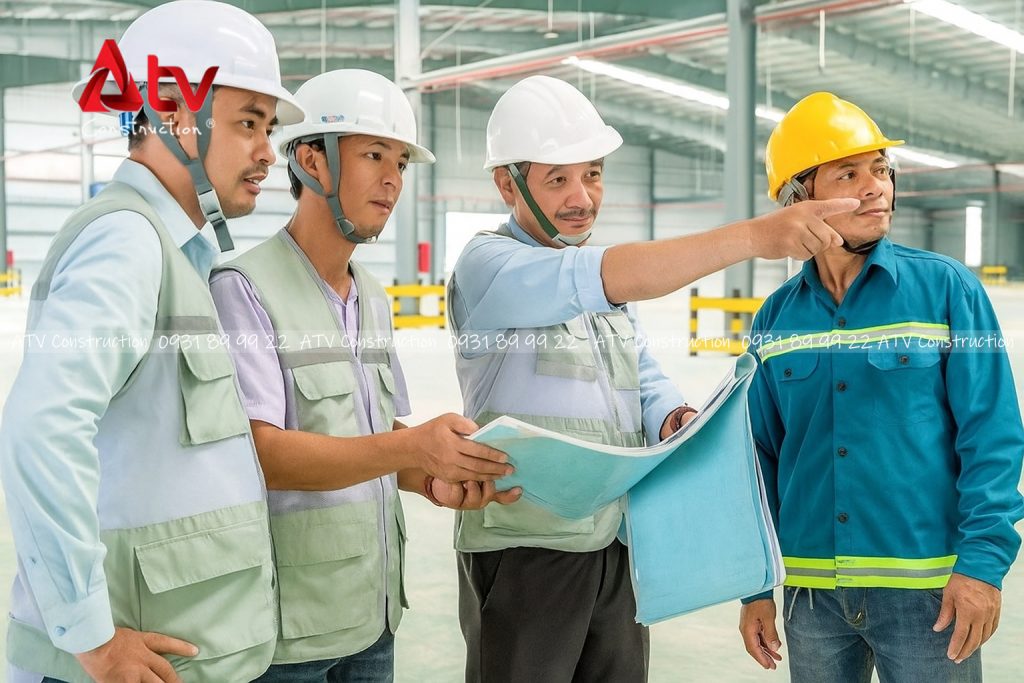nhà thầu xây dựng nhà xưởng