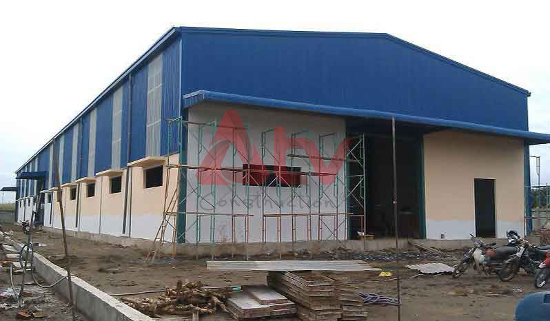 nhà xưởng tiền chế 100m2