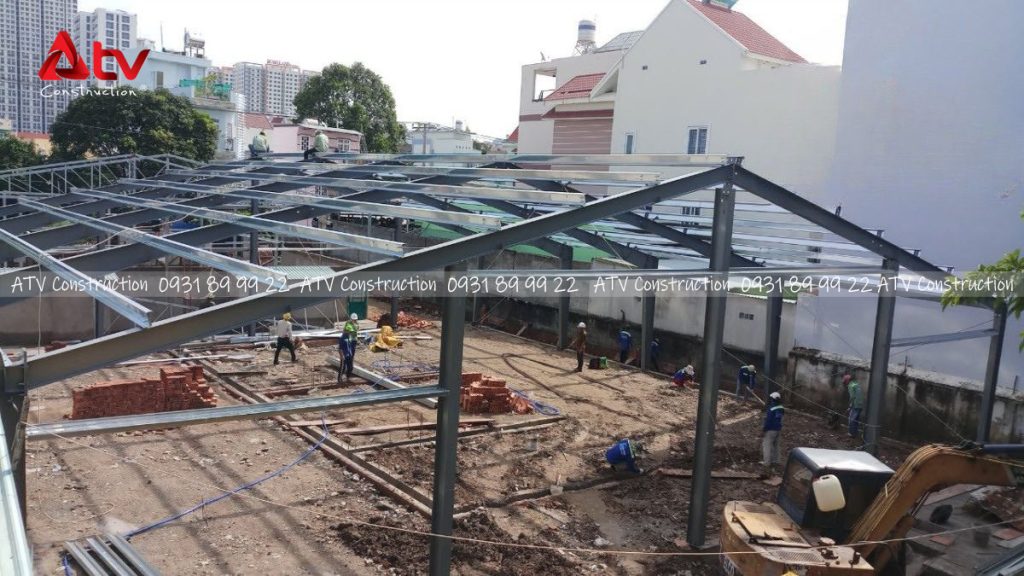 thi công xây dựng nhà xưởng giá rẻ