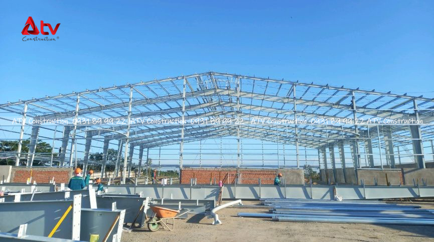 chi phí xây dựng nhà kho tiền chế