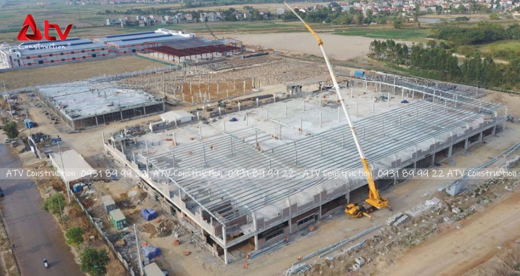 chi phí xây dựng nhà xưởng