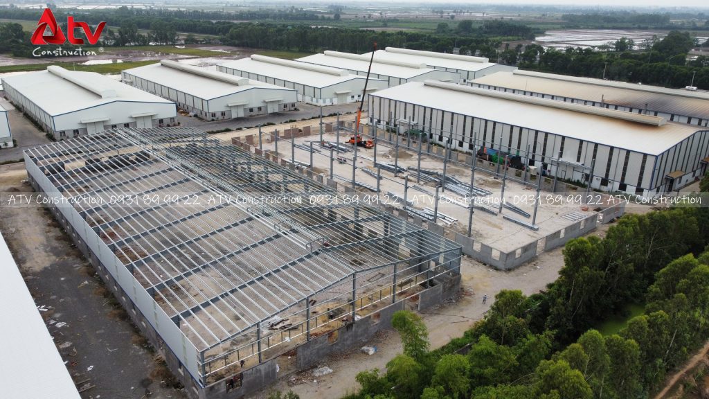 chi phí xây dựng nhà xưởng công nghiệp