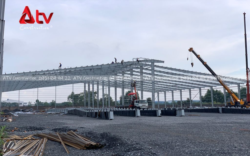 đơngiá xây dựng nhà xưởng khung thép