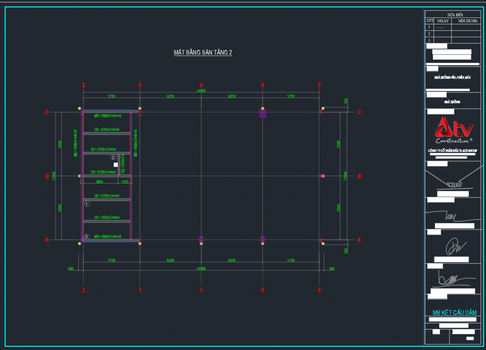 kết cấu thép 2 tầng 