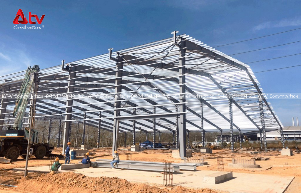 khẩu độ nhà xưởng công nghiệp