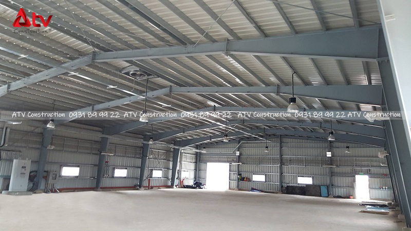 làm nhà kho tiền chế lắp ghép