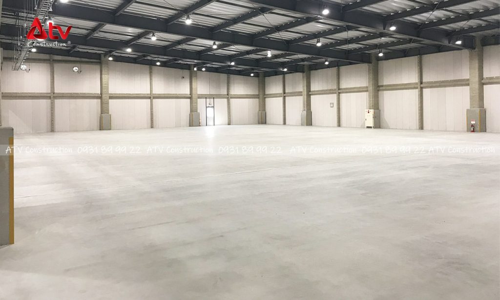 nhà xưởng sản xuất mái tôn