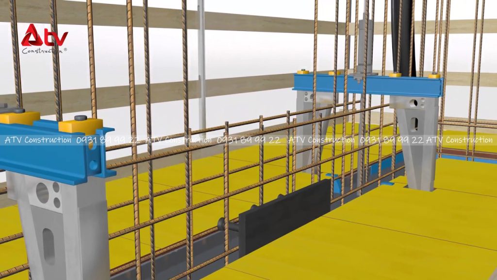 thi công bằng cốp pha trượt