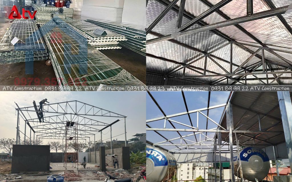 yếu tố ảnh hưởng đến giá nhà xưởng mái tôn