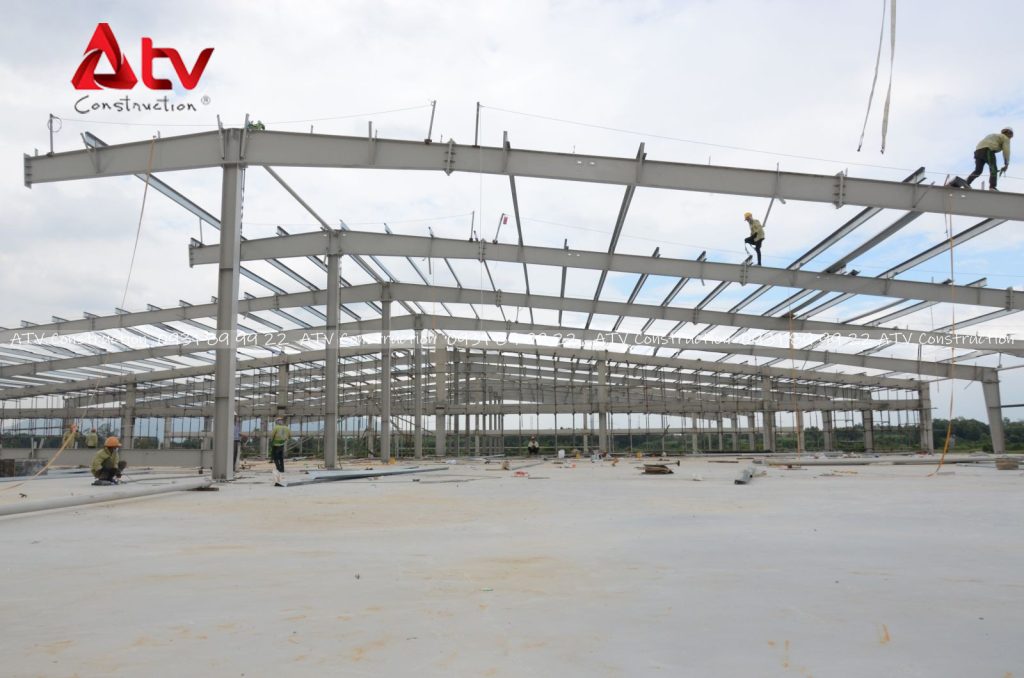 yếu tố ảnh hưởng đến đơn giá nhà xưởng khung thép