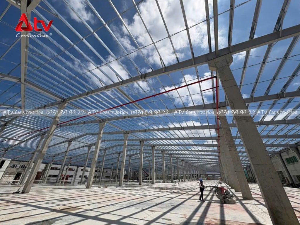 báo giá kết cấu thép nhà xưởng