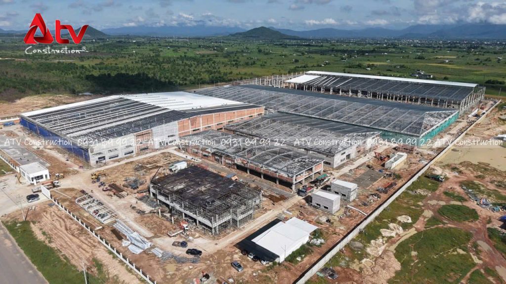 báo giá kết cấu thép nhà xưởng 2 tầng