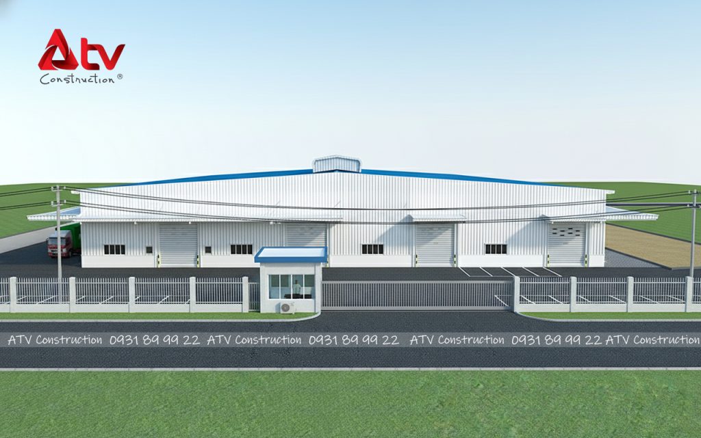 chi phí xây dựng nhà xưởng 2000 m2