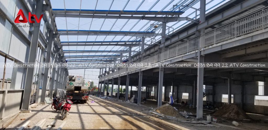 chi phí xây dựng nhà xưởng sản xuất