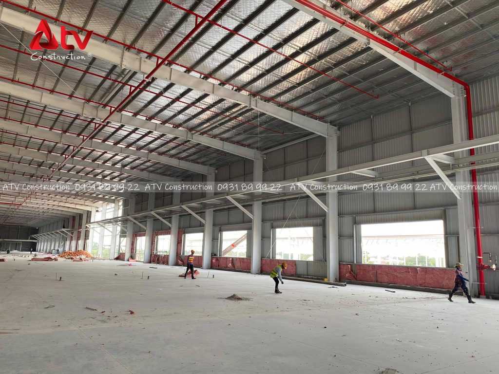 chi phí xây dựng nhà xưởng sản xuất atv construction