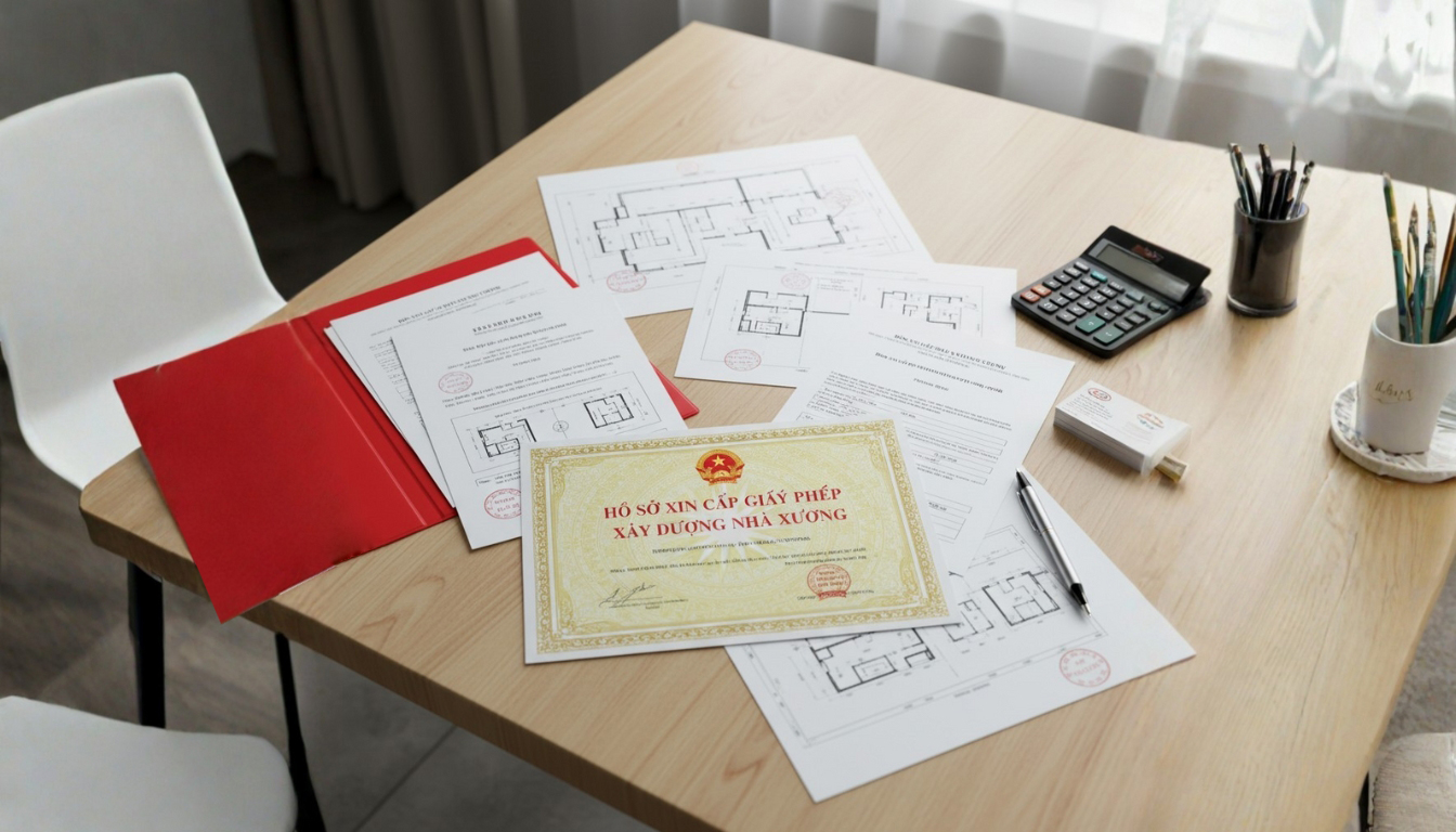 Chi Phí Xin Giấy Phép Xây Dựng Nhà Xưởng là bao nhiêu ?