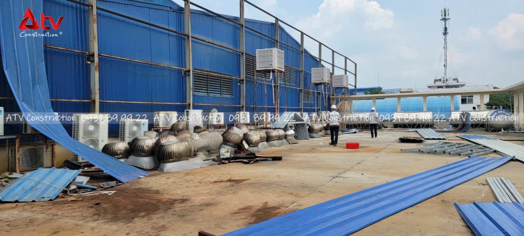 đơn giá sửa chữa nhà xưởng trọn gói