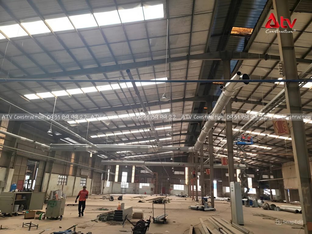 bảng báo đơn giá sửa chửa nhà xưởng trọn gói