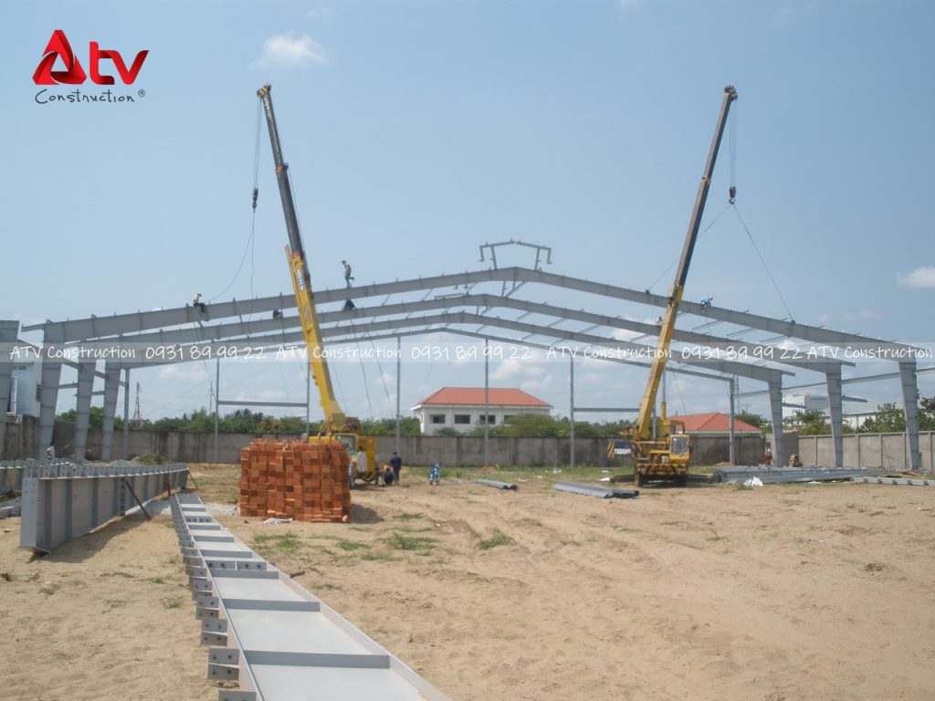 kinh nghiệm xây dựng nhà xưởng 2000m2