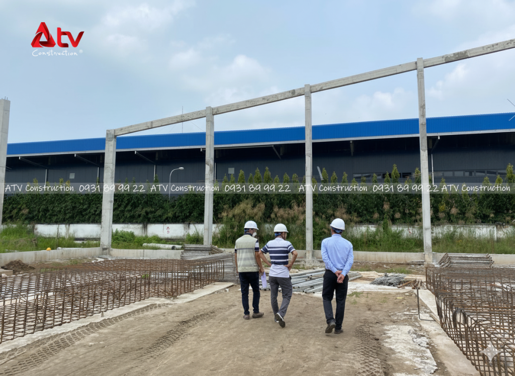 quy trình xây dựng nhà xưởng