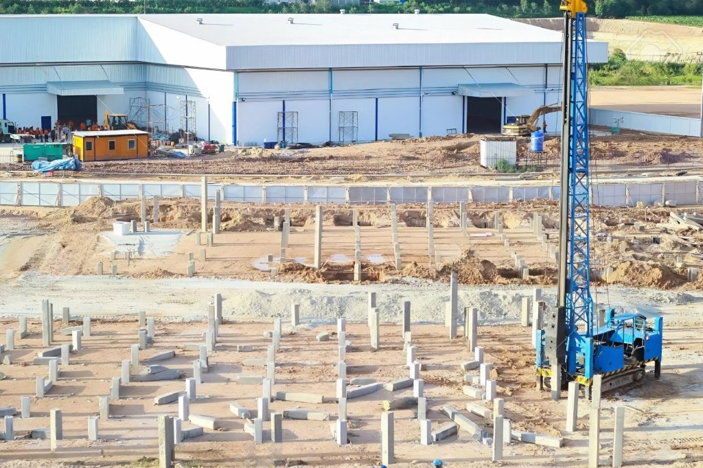 Tư vấn và xây dựng nhà xưởng lớn sản xuất hàng xuất khẩu