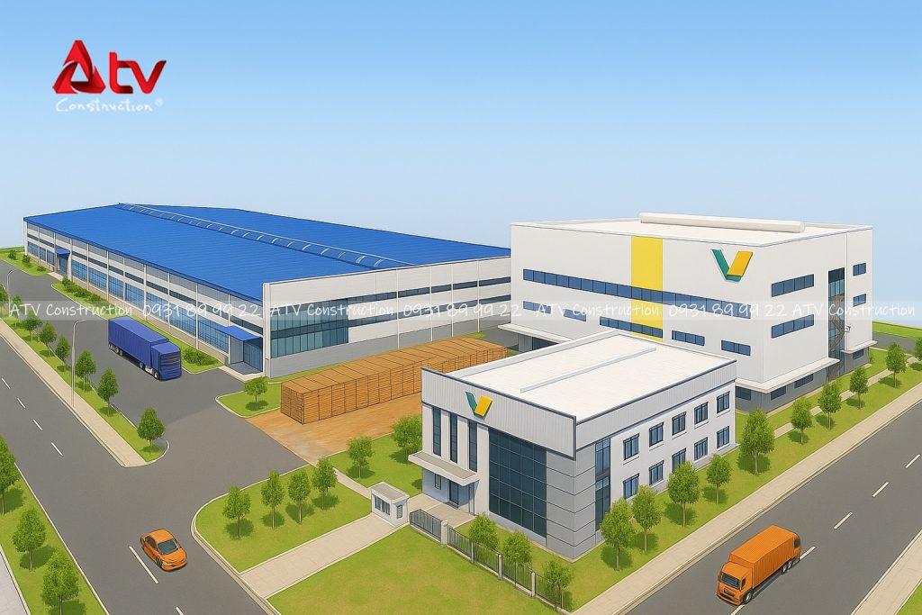 thiết kế nhà xưởng chế biến gỗ dầu giây đồng nai