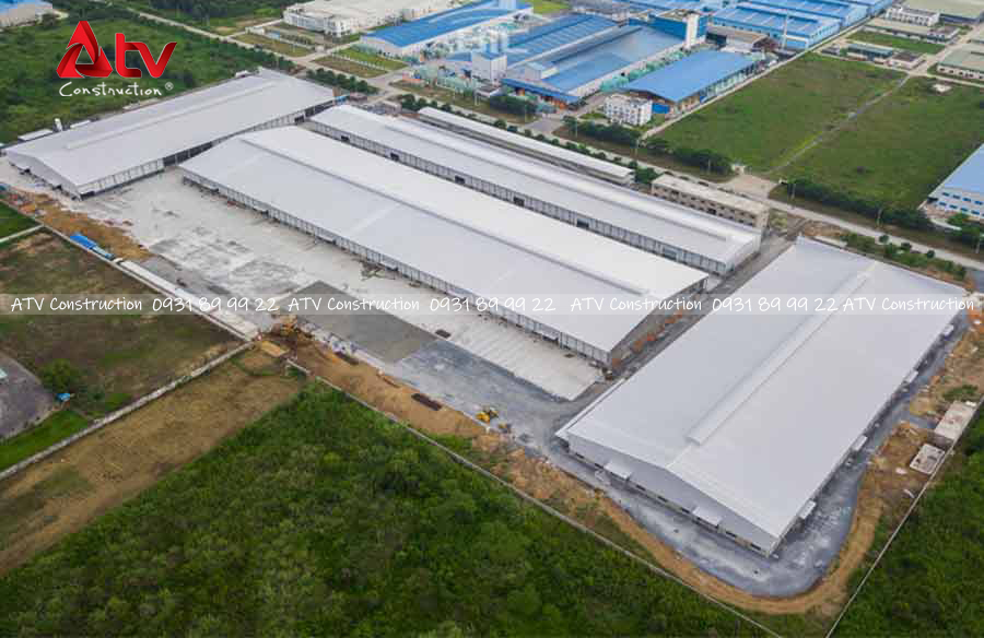 thiết kế thi công nhà xưởng chế biến phẩm